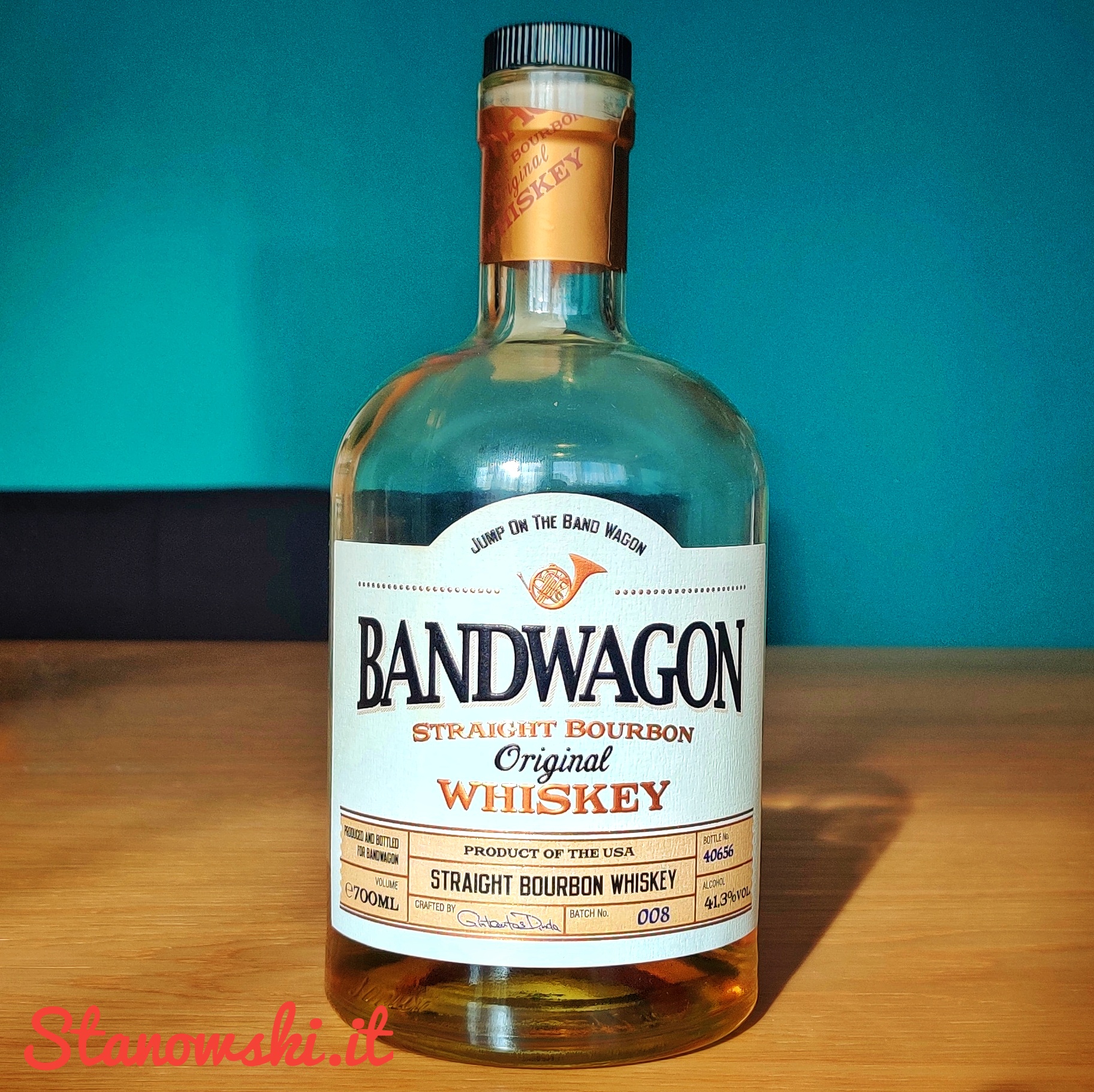 Bandwagon Straigth Bourbon Original Whiskey